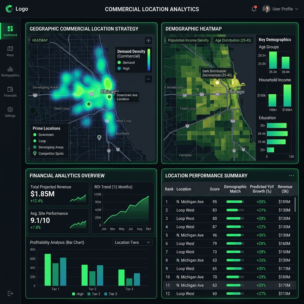 Location & Strategy Analysis Dashboard