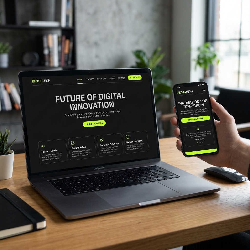 Responsive Website Design Preview Showcase